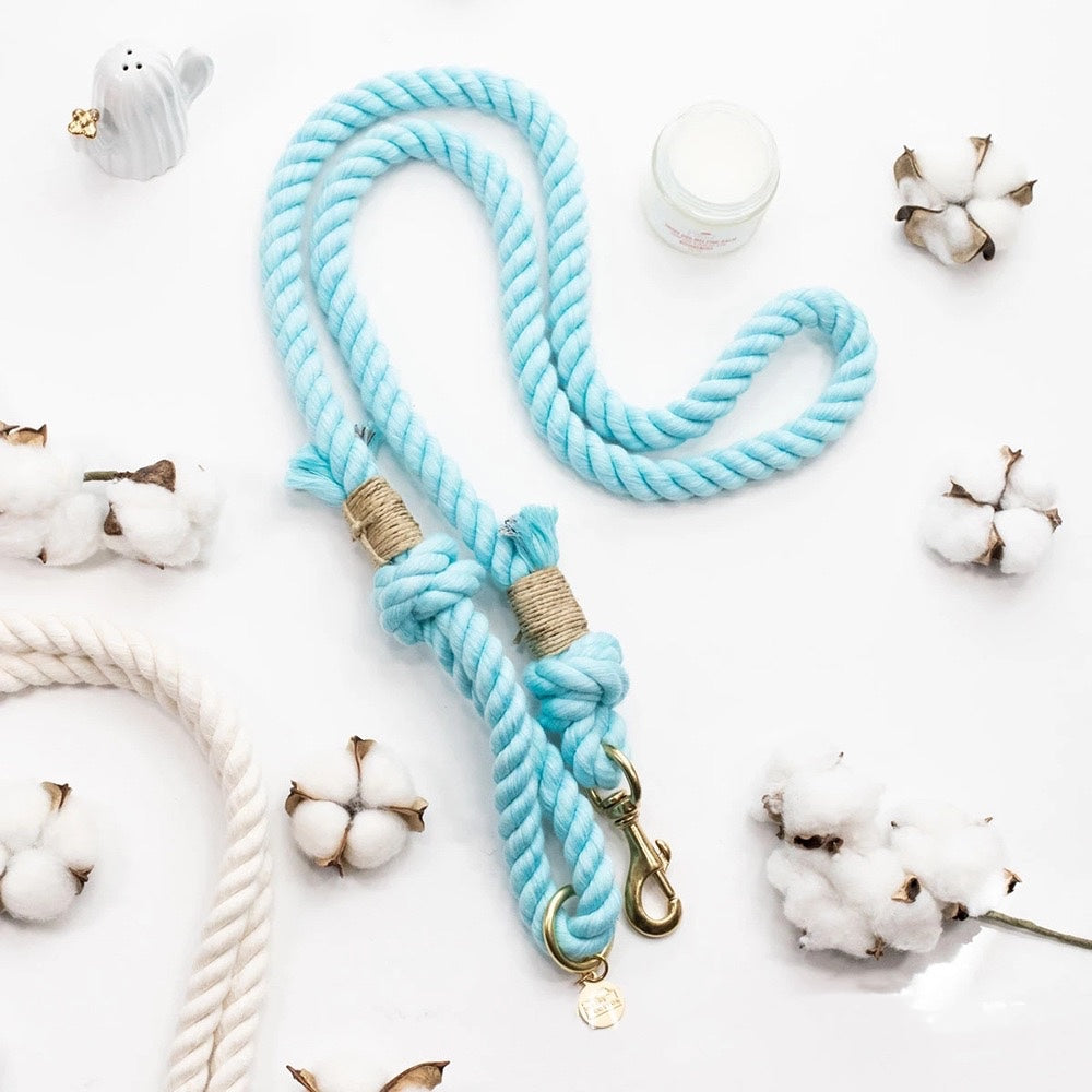 Rope Leash - Fall Terracotta